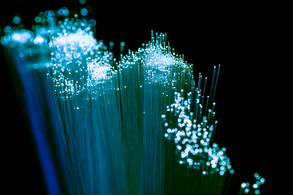 image of fibre optics cables